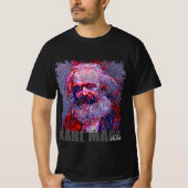 KARL MARX - NFT-Portrait von Marco Aureggi T-Shirt (Vorderseite)