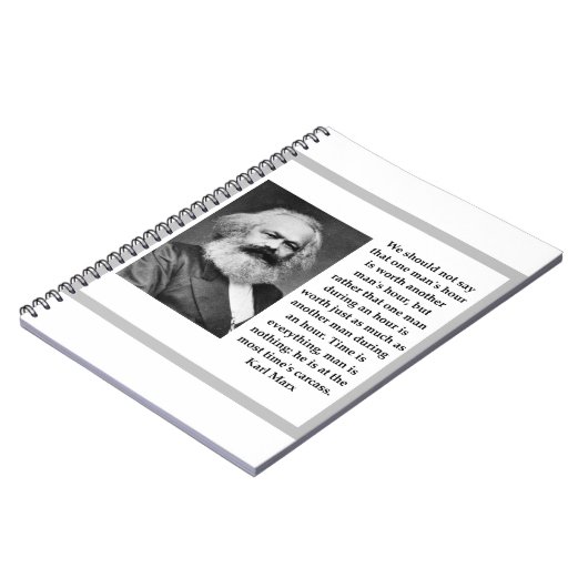 Karl Marx Notizblock (Linke Seite)