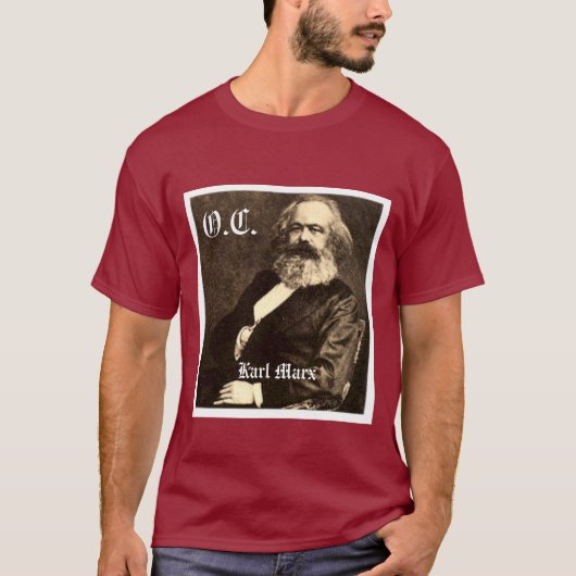 Karl Marx O.C. T-Shirt (Vorderseite)