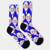 Karl Marx Portrait - Grafik Socken (Rechts)