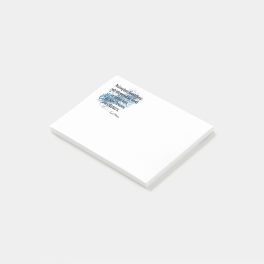 Karl Marx Post-it Klebezettel (angewinkelt)