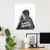 Karl Marx Poster (Heimbüro)