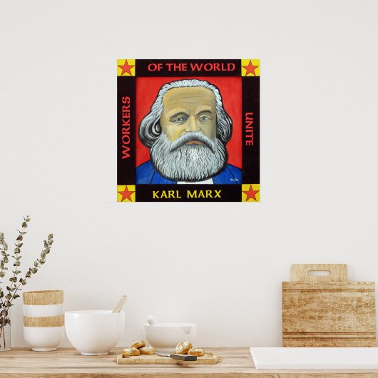 Karl MARX Poster (Küche)