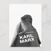 Karl Marx Postkarte (Vorderseite)