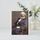 Karl Marx Postkarte (Stehend Vorderseite)