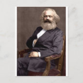 Karl Marx Postkarte (Vorderseite)