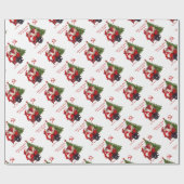 Karl Marx Santa Geschenkpapier (Flach)