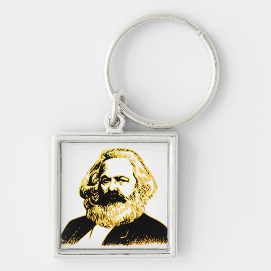 Karl Marx Schlüsselanhänger (Vorne)