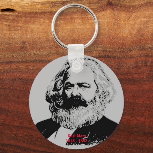 Karl Marx Schlüsselanhänger (Vorderseite)
