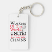 Karl Marx Schlüsselanhänger (Rückseite)