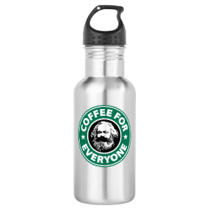 Karl Marx - Sozialistischer Kaffee Edelstahlflasche