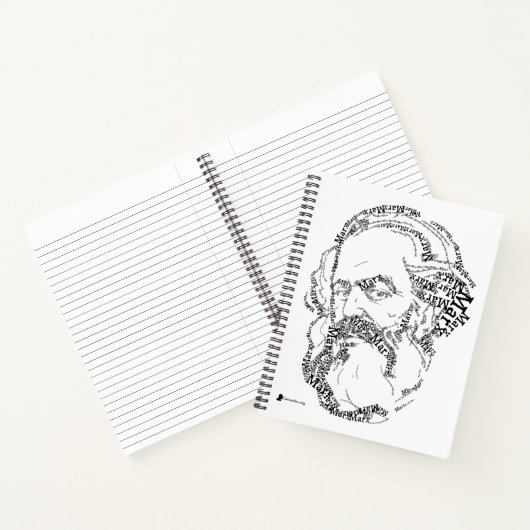 Karl Marx Spiral Notebook Notizblock (Innenseite)