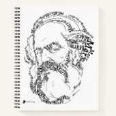 Karl Marx Spiral Notebook Notizblock (Vorderseite)
