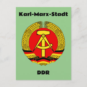 Karl Marx Stadt (Chemnitz) DDR, DDR, Ostdeutschlan Postkarte