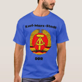 Karl Marx Stadt, DDR, Ostdeutschland, DDR - Chemni T-Shirt (Vorderseite)