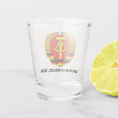 Karl Marx Stadt, Deutsche Republik Schnapsglas (Rückseite)