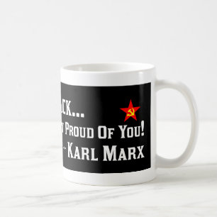 Karl Marx: Stolz auf Barack! Kaffeetasse
