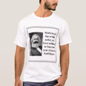 Karl Marx T-Shirt (Vorderseite)