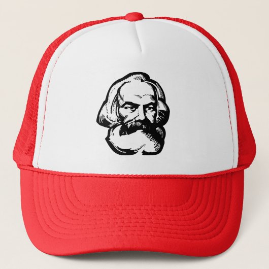 Karl Marx Truckerkappe (Vorderseite)