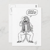 Karl Marx versage SPGB-Test Postkarte (Vorne/Hinten)