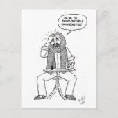 Karl Marx versage SPGB-Test Postkarte (Vorderseite)