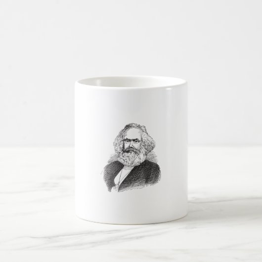 Karl Marx Vintag Kaffeetasse (Mittel)