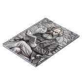 Karl Marx Zitat Design - Seien Sie die Veränderung Notizblock (Linke Seite)