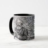 Karl Marx Zitat Design - Seien Sie die Veränderung Tasse (Vorderseite Links)