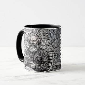 Karl Marx Zitat Design - Seien Sie die Veränderung Tasse