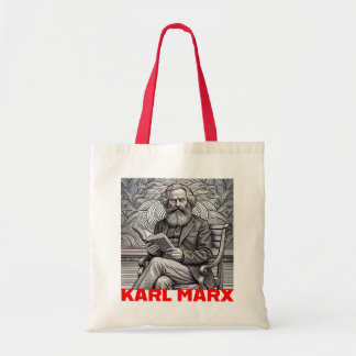 Karl Marx Zitat Design - Seien Sie die Veränderung Tragetasche
