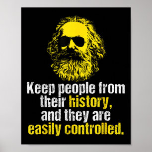 Karl Marx Zitat Funny Sozialistisches Party Dsa Poster