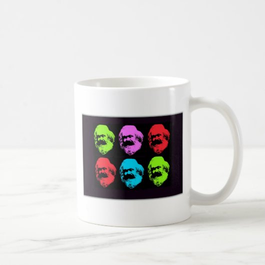 Karl- Marxcollage Kaffeetasse (Rechts)