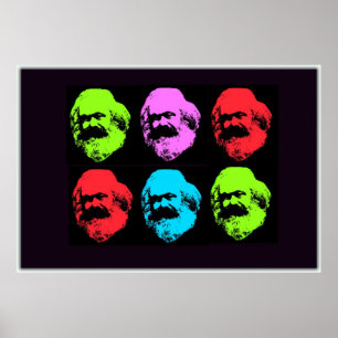 Karl- Marxcollage Poster