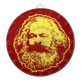 Karl MarxDartboard Dartscheibe (vorne)