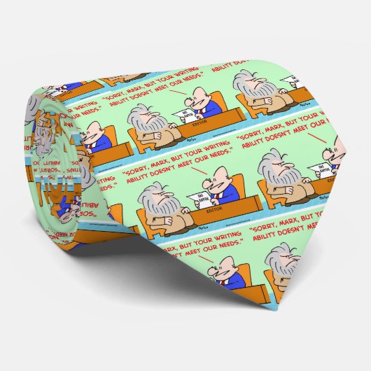 Karl- Marxfähigkeitsbedarf Krawatte (Gerollt)