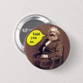 Karl- Marxknopf Button (Vorne & Hinten)