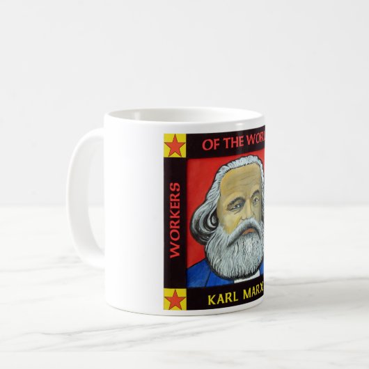 Karl- MarxTasse Kaffeetasse (Vorderseite Links)
