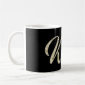 Karl Name whitegold Tasse Teetasse Kaffeetasse (Links)