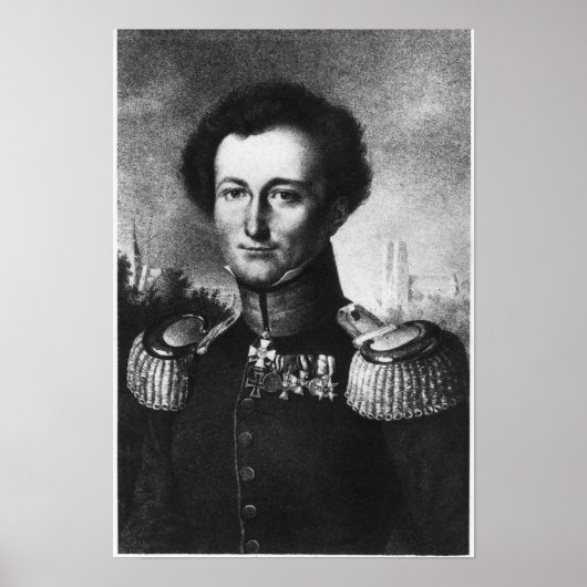 Karl von Clausewitz Poster (Vorne)