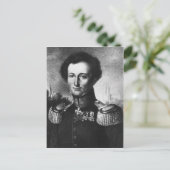 Karl von Clausewitz Postkarte (Stehend Vorderseite)