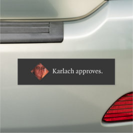 Karlach genehmigt Baldur's Gate 3 Autoaufkleber Auto Magnet