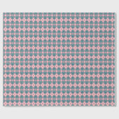 ‘Karlek’ heart pattern gift Wrapping Paper  Geschenkpapier (Flach)