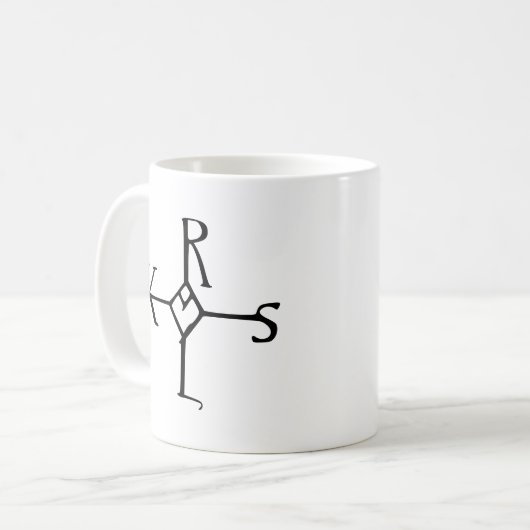 Karlemagne-Monogramm Kaffeetasse (Vorderseite Links)