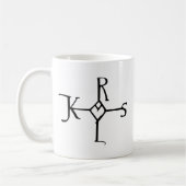 Karlemagne-Monogramm Kaffeetasse (Links)