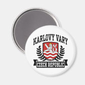 Karlovy Vary Magnet (Vorderseite/Rückseite)