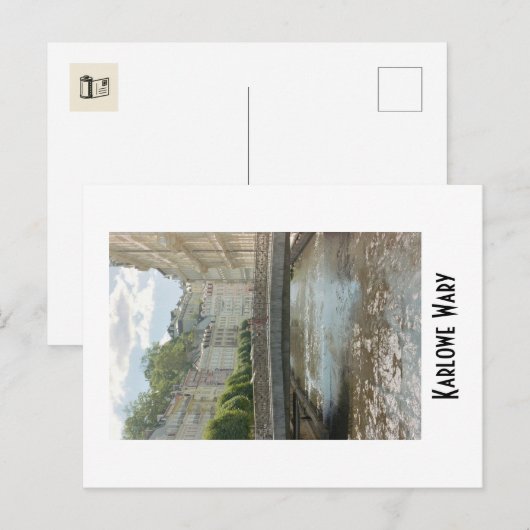 Karlovy Vary Postcard Postkarte (Vorne/Hinten)