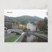 Karlovy Vary Postkarte (Vorderseite)