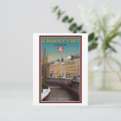 Karlovy Vary - Semnice River Winter Postkarte (Stehend Vorderseite)