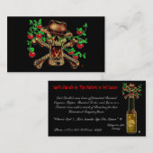 Karls Double Bty das Maters Visitenkarte (Vorne/Hinten)