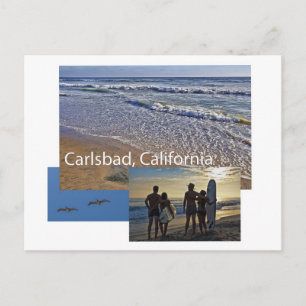 Karlsbad California Postcard Postkarte